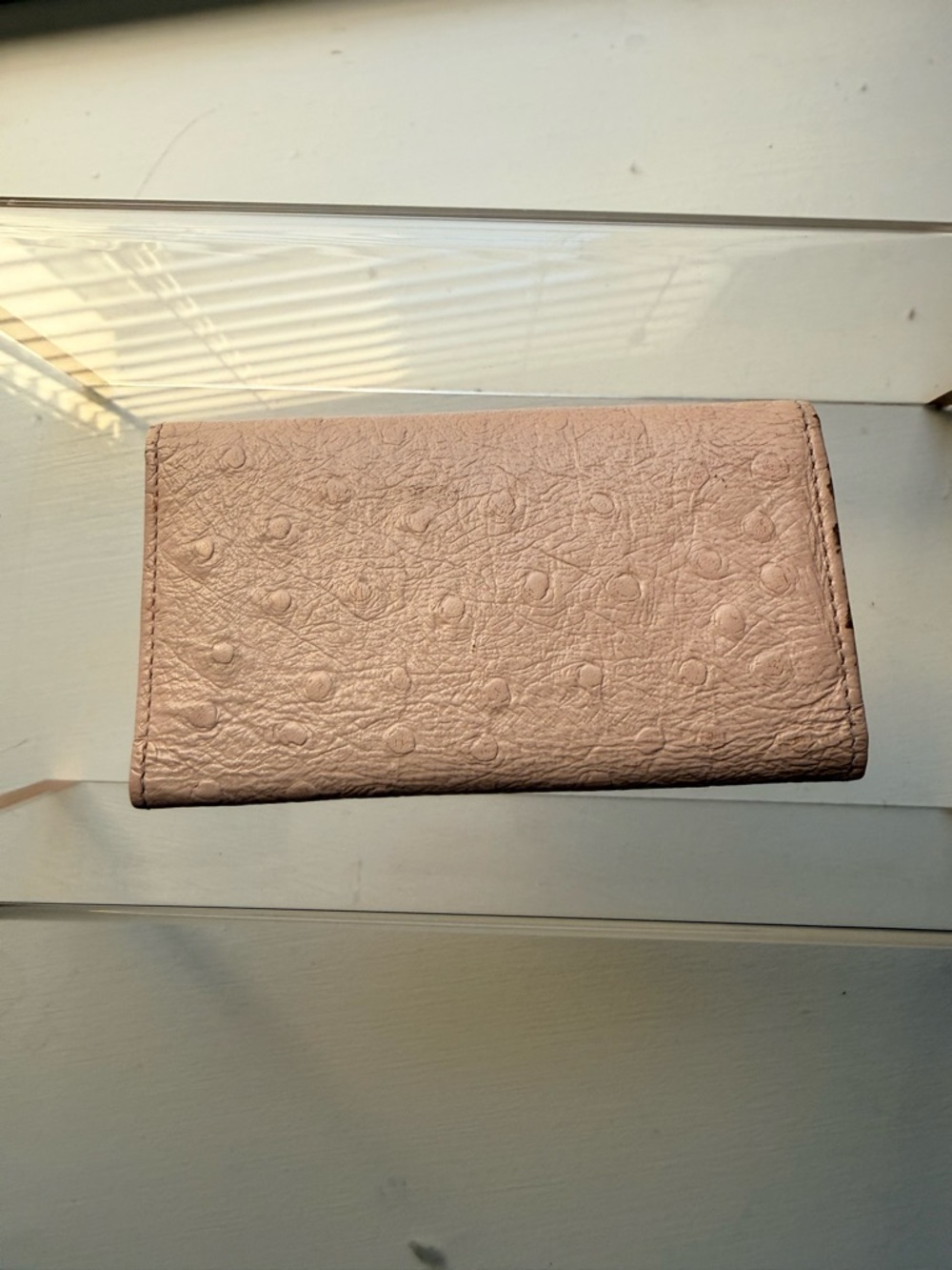 Authentic Vintage Gianni Versace Pink Ostrich 5 Ring Key Holder🔥💕 - Picture 7 of 9